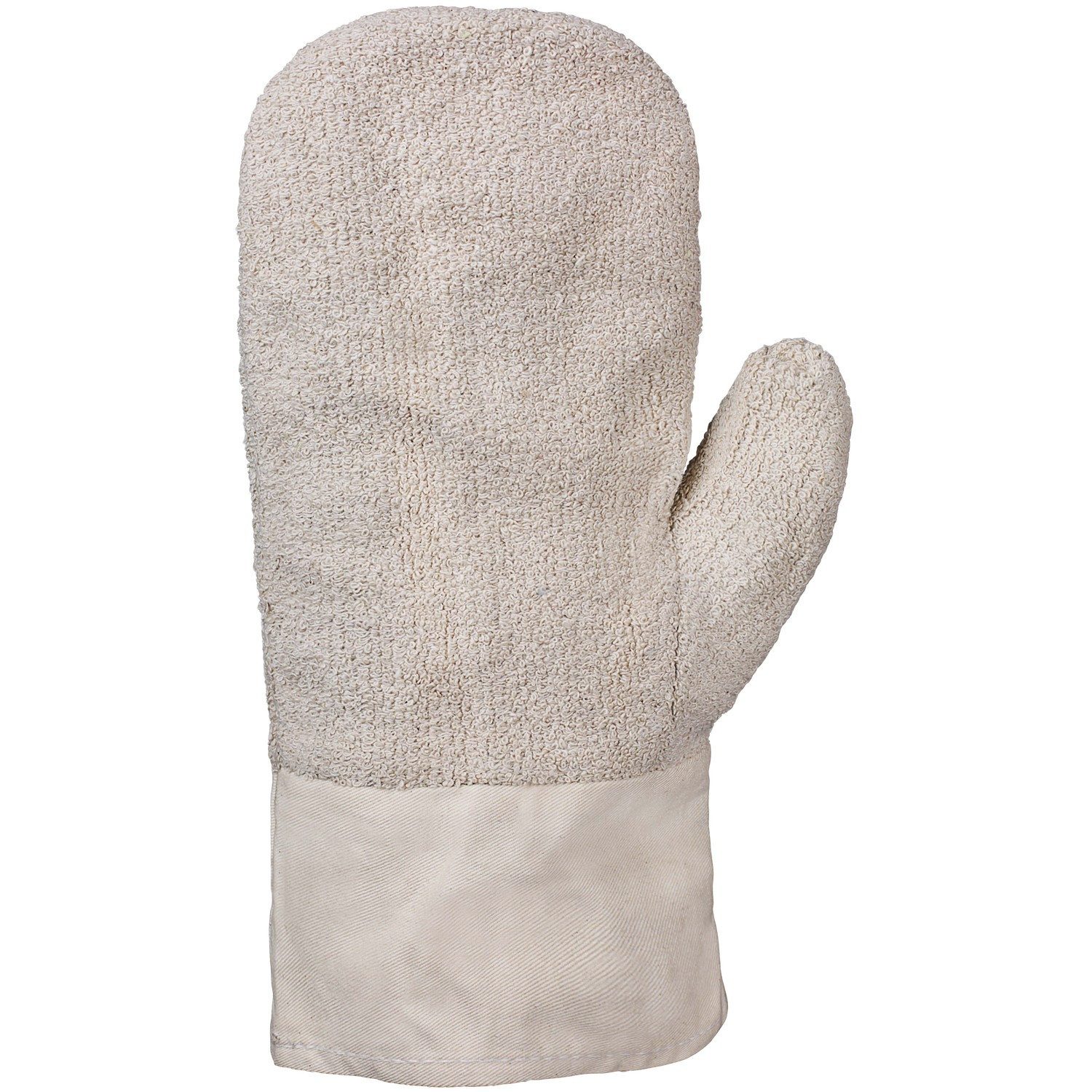 PRO FIT by Fitzner Hitzeschutzhandschuhe Hitzeschutzhandschuh, Baumwollschlinge,Fauster, 30 cm (Packung à 5