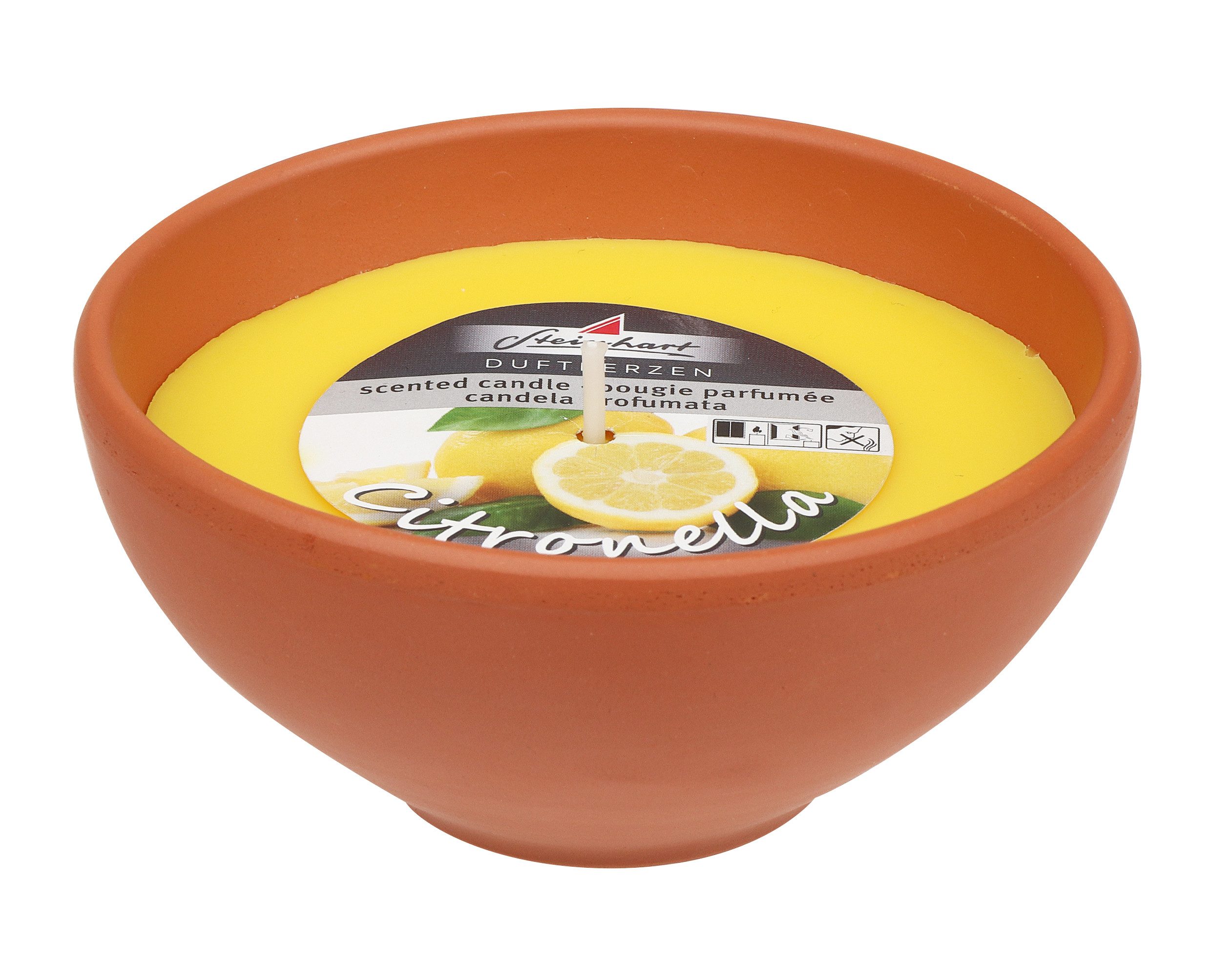 Steinhart Kerzen Duftkerze Citronella Kerzen Terra-Schale günstig online kaufen