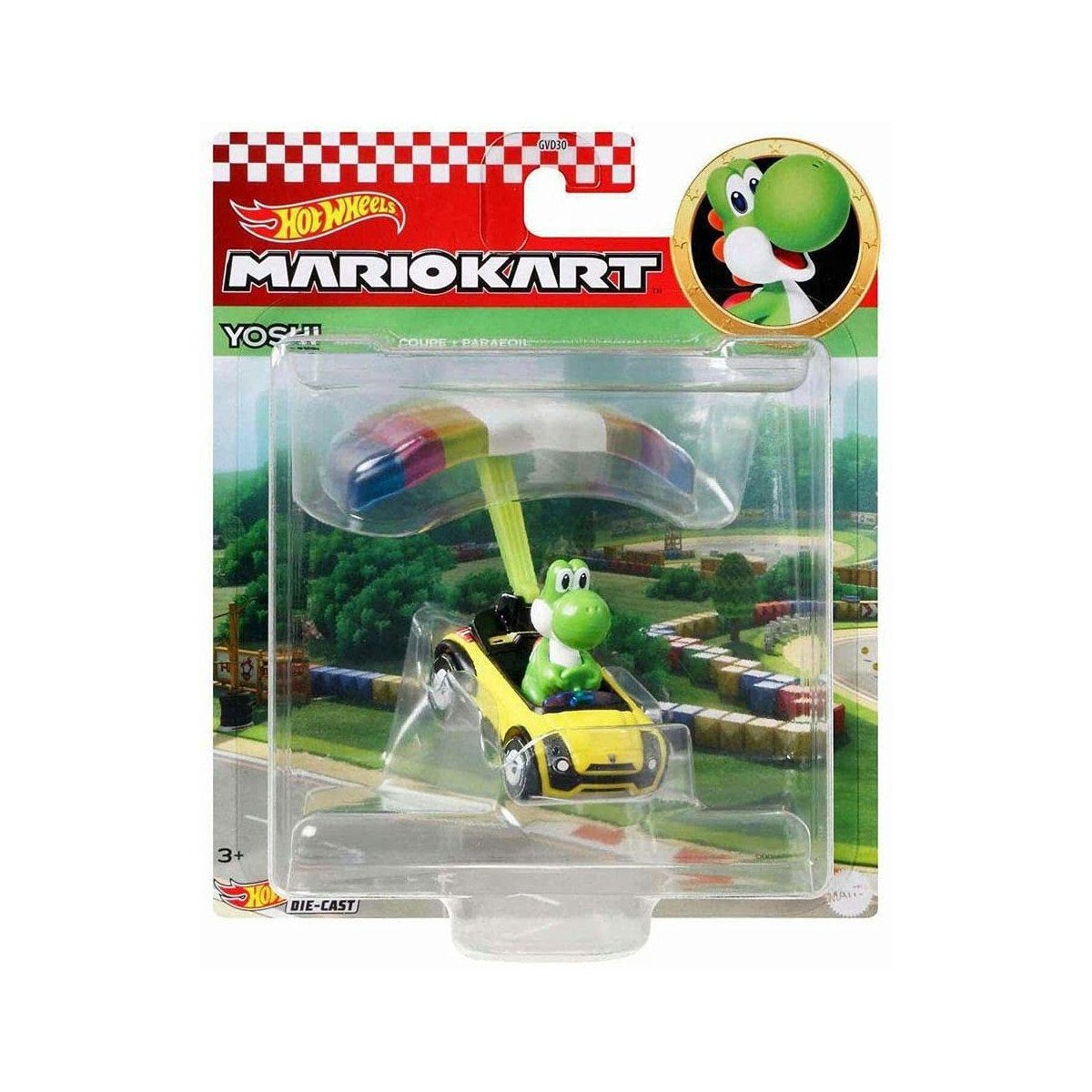 Mattel® Spielzeug-Auto Mario Kart Glider (Yoshi) günstig online kaufen