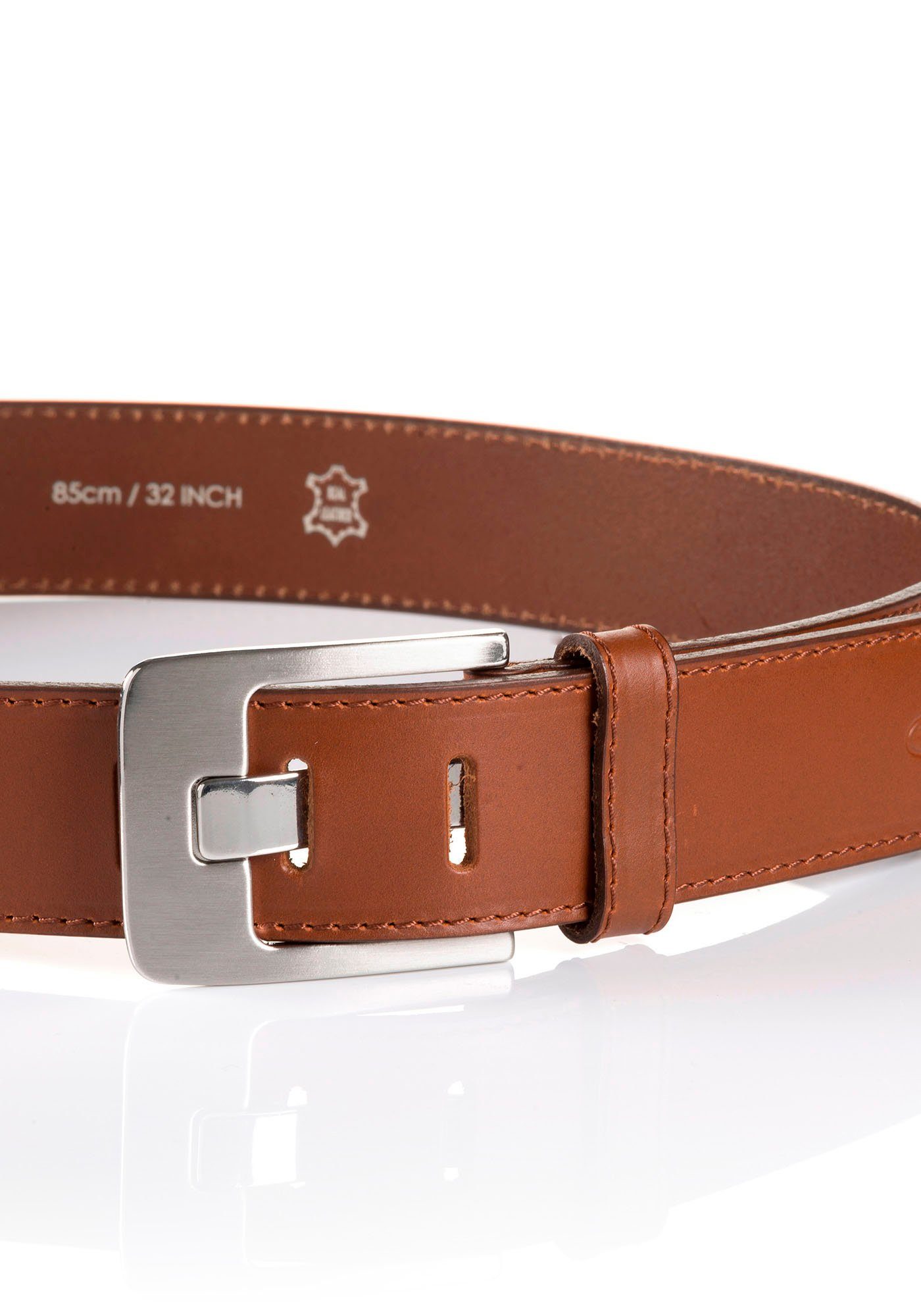 TOM TAILOR Ledergürtel TTLAUREL 4 cm günstig online kaufen