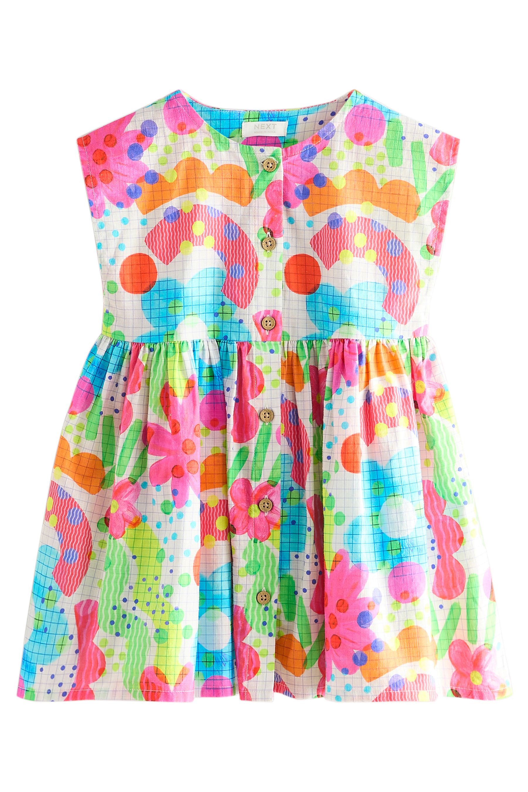 Next Sommerkleid Geknöpftes Kleid aus 100 % günstig online kaufen