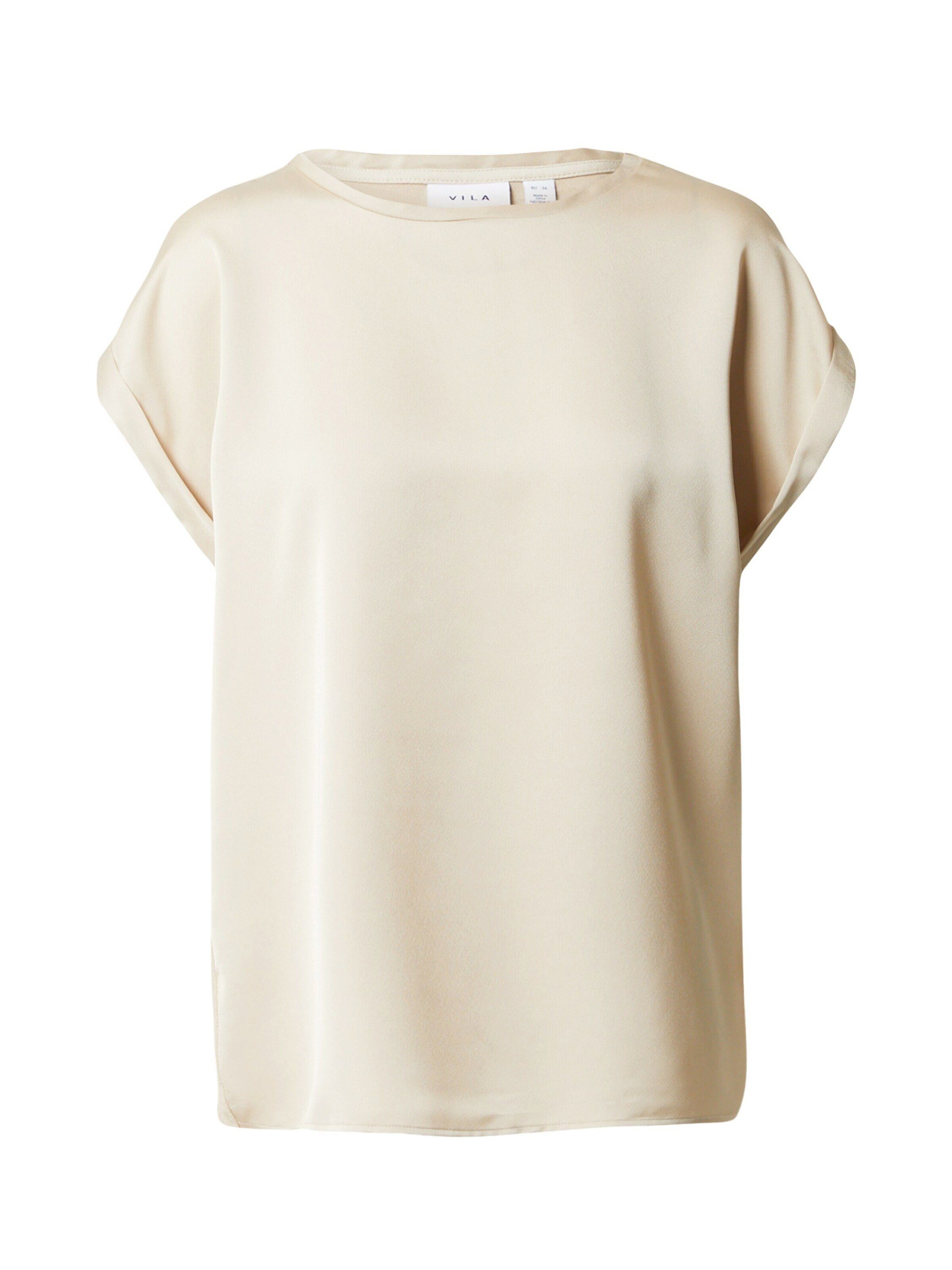 Vila Kurzarmshirt VIELLETTE S/S SATIN TOP günstig online kaufen