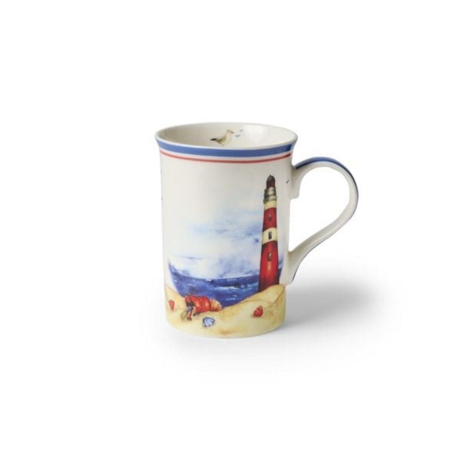 Tasse Kaffeebecher ""Maritim"", New-Bone-China-Porzellan