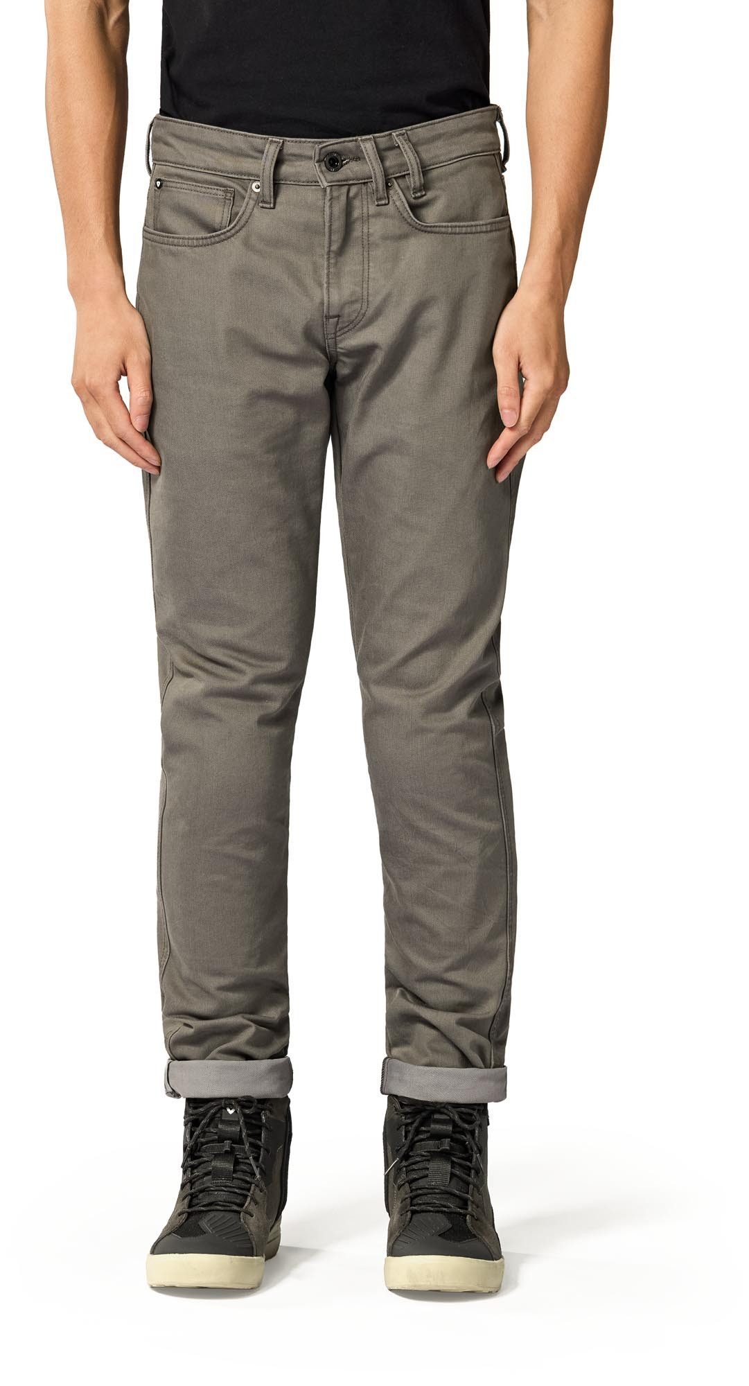 Revit Motorradhose Jamison Slim Motorrad-Jeans Hüftprotektor vorbereitet,Knieprotektoren enthalten,reflektierend