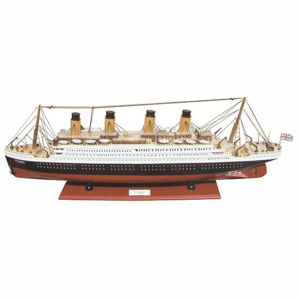 Dekoobjekt Modell Schiff "Titanic" White Star Passagierschiff
