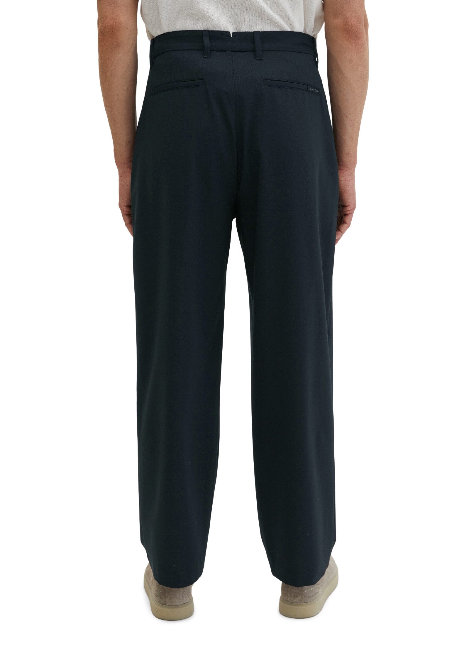 Marc O'Polo Chinohose aus leichtem Technical Wool Blend
