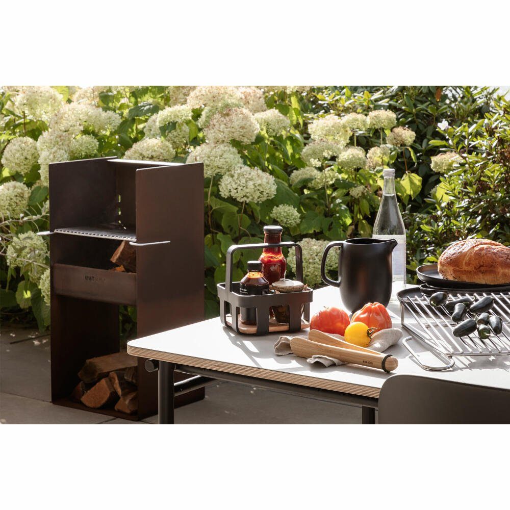 Caddy Table Solo Nordic Eva Aufbewahrungskorb Black kitchen