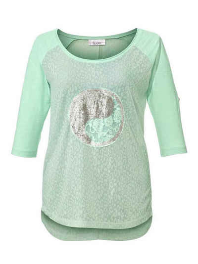 heine Oversize-Shirt Linea Tesini Damen Designer-Oversized-Shirt, mint
