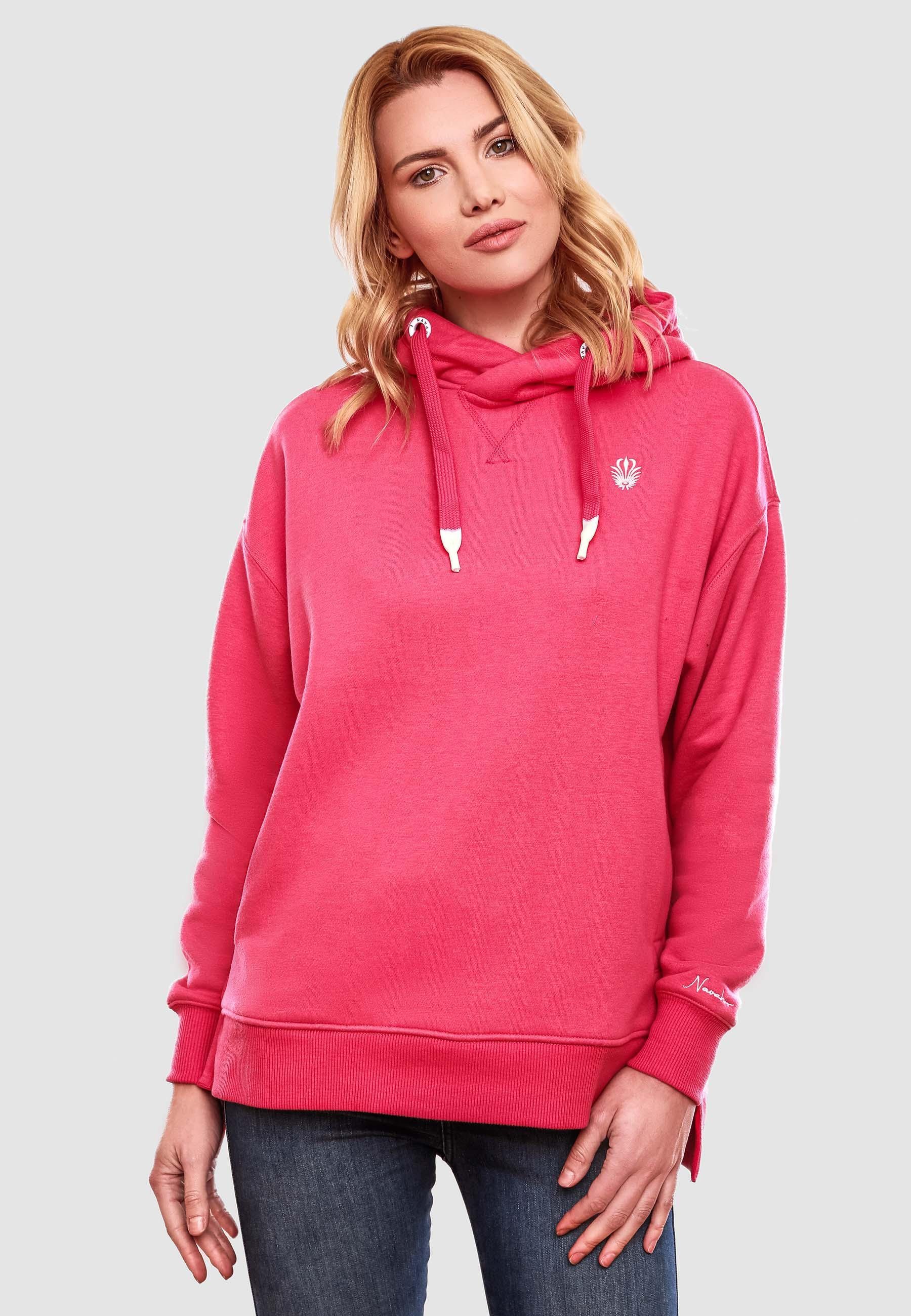 Navahoo Kapuzensweatshirt Silberengelchen Kuscheliger Damen Hoodie mit Oversize Look