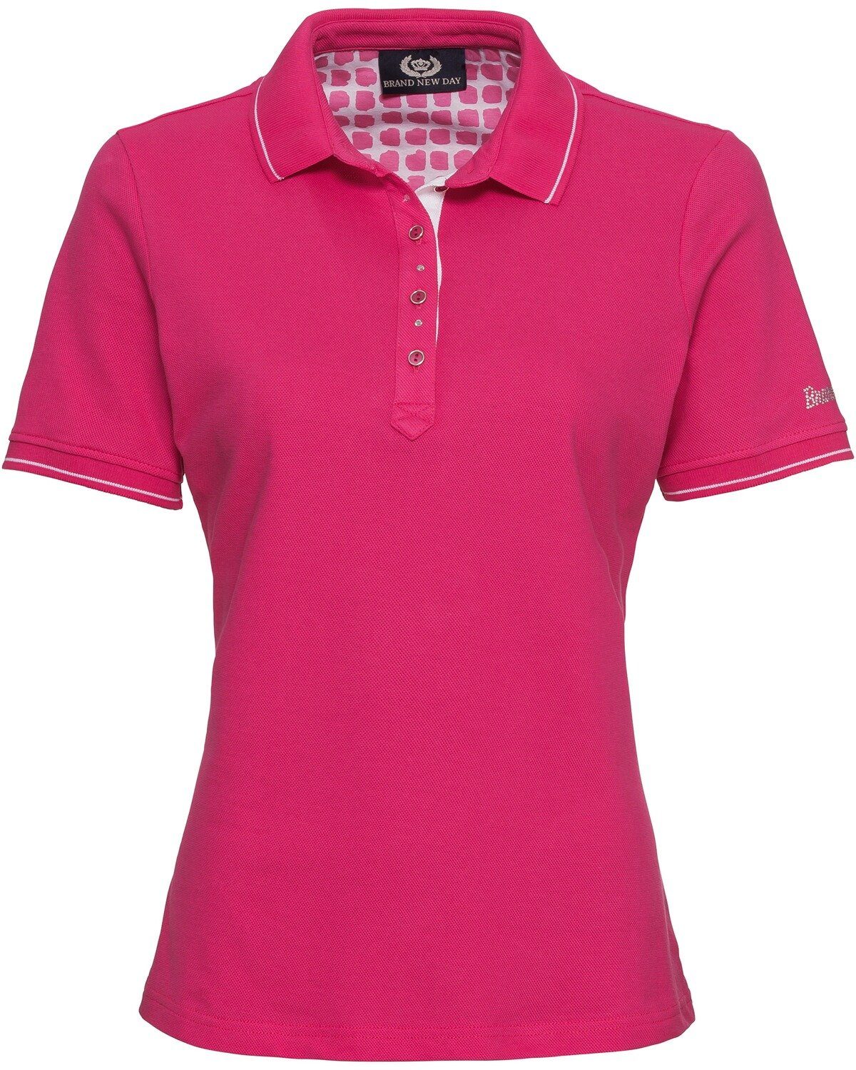 Brand New Day Piqué-Poloshirt, Baumwollpiqué mit ...