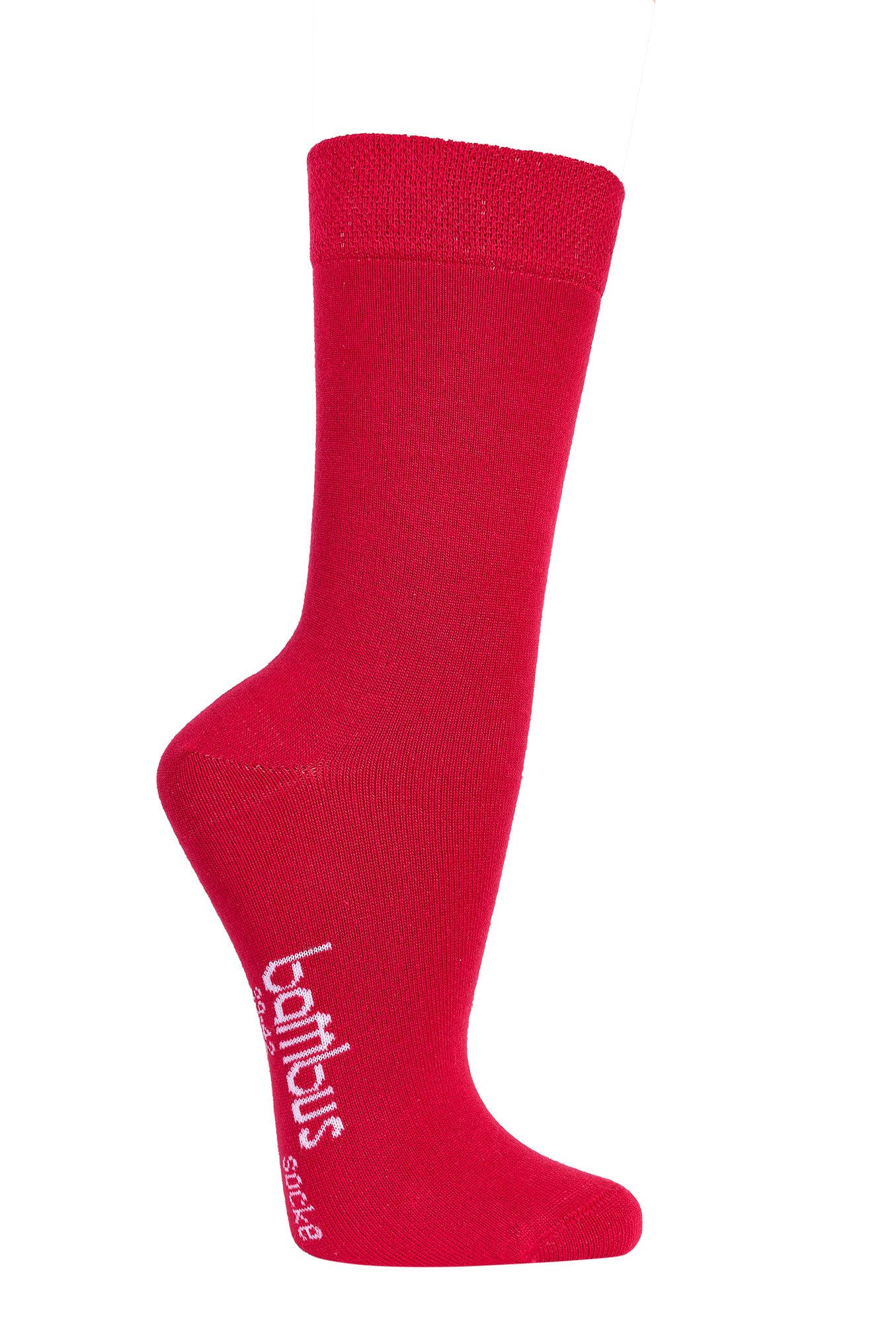 Socks 4 Fun Basicsocken Bambus Viskose Socken in vielen Farben (3 Paar) Feine 200 Nadel Qualität handgekettelt breiter Komfortbund