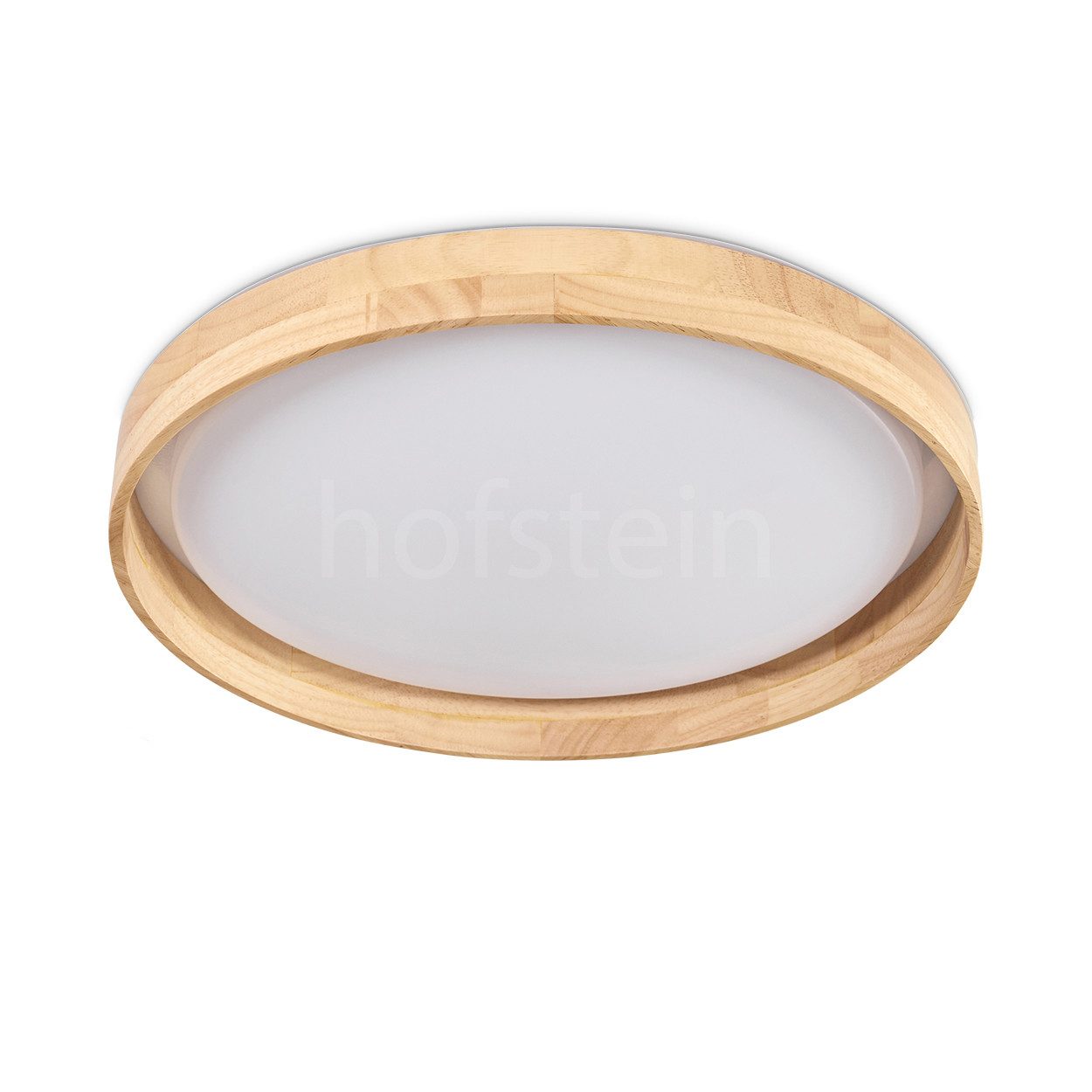 hofstein Deckenleuchte dimmbare Deckenleuchte aus Holz/Metall/Kunststoff in günstig online kaufen
