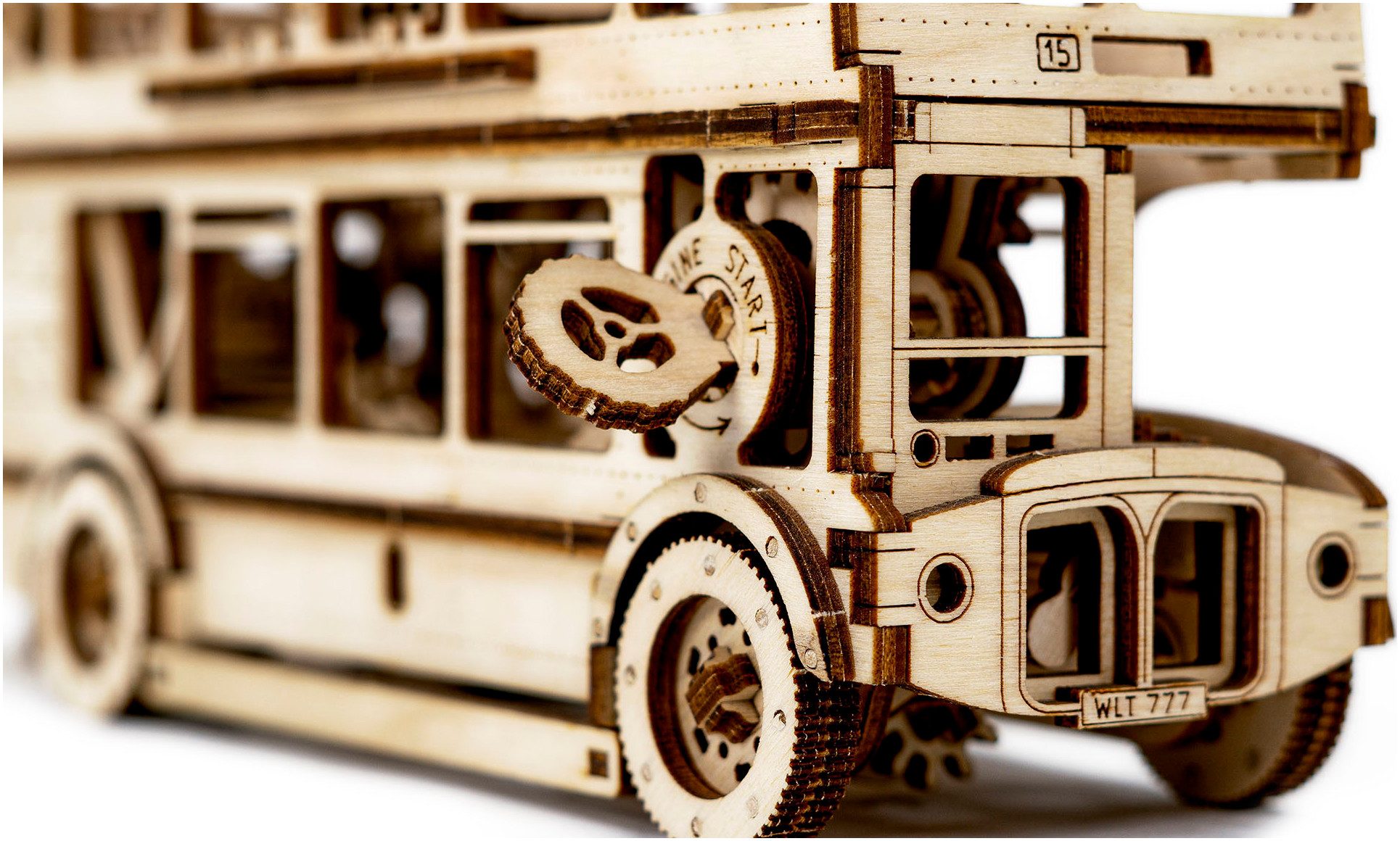 Revell® Modellbausatz Revell Tiny Adventures, London Bus, Maßstab 1:40, Made in Europe