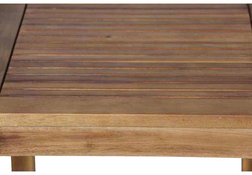 Siena Garden 100% FSC®-zertifiziertem Astoria, Akazienholz, cm, Beistelltisch Akazienholz aus 45x45x45 Gartentisch