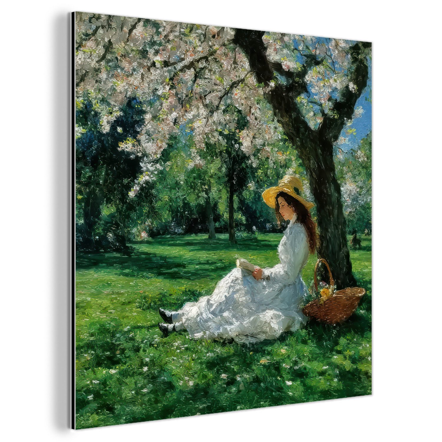 Frau – Baum – Buch