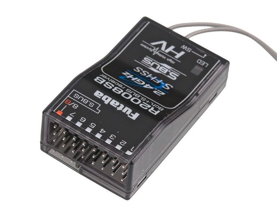 Futaba Futaba R2008SB Empfänger 2,4GHz S-FHSS Telemetrie RC-Fernsteuerung