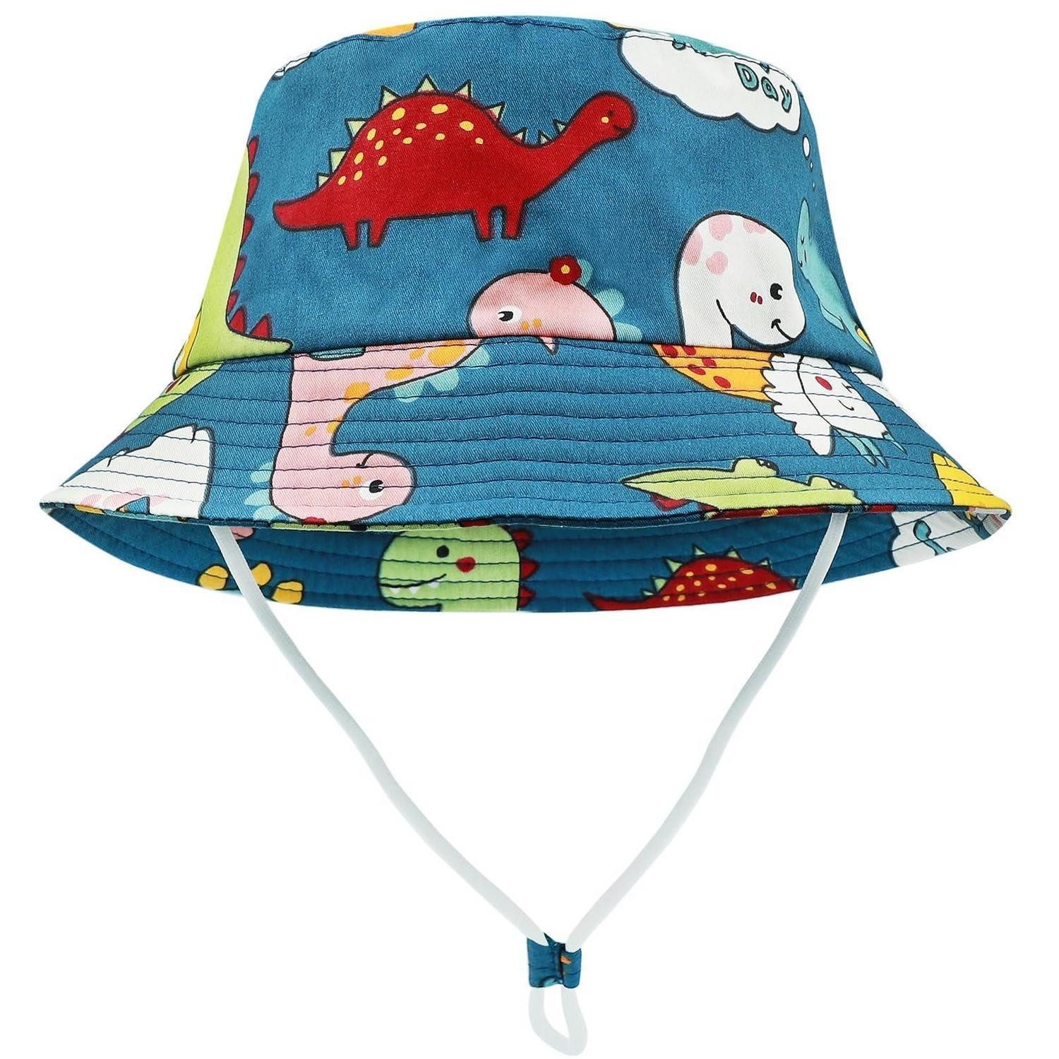 LuxusKollektion Fischerhut Sonnenhut Baby Kinder Dunkelgrün (1-St)