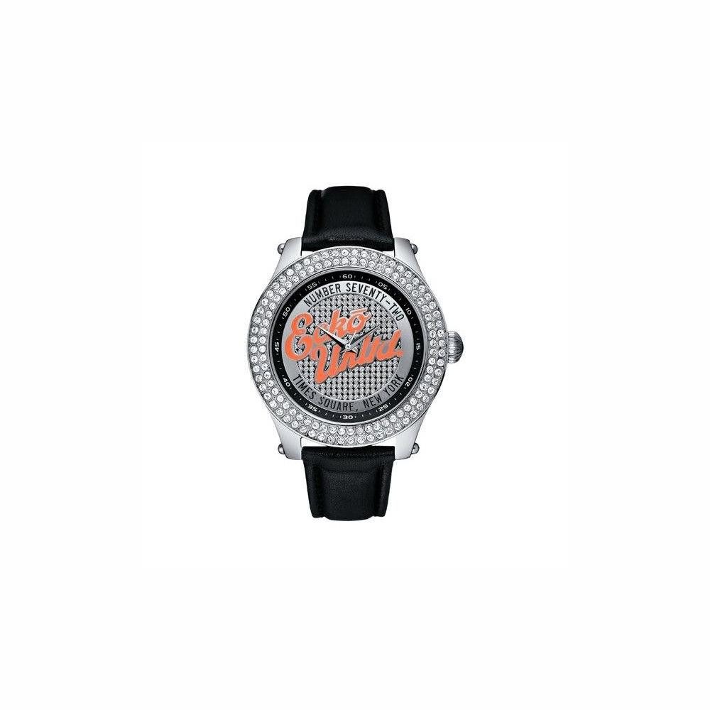 Marc Ecko Quarzuhr Marc ecko Armbanduhr Herren Leder Uhr Marc Ecko E15078G2 46 mm Quarzuh