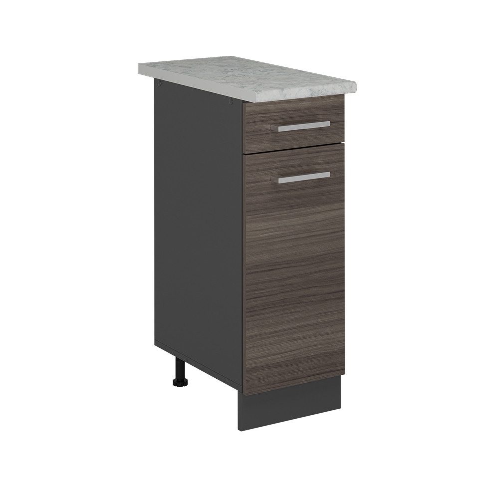 Vicco Unterschrank R-Line, Edelgrau/Anthrazit, 30 cm günstig online kaufen