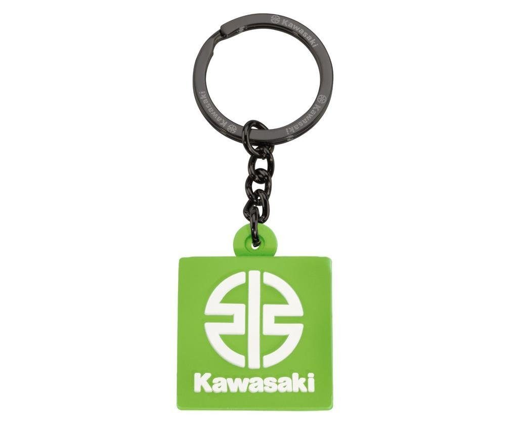 Sports Schlüsselanhänger grün, Schlüsselanhänger Kawasaki Mark Kawasaki Logo River