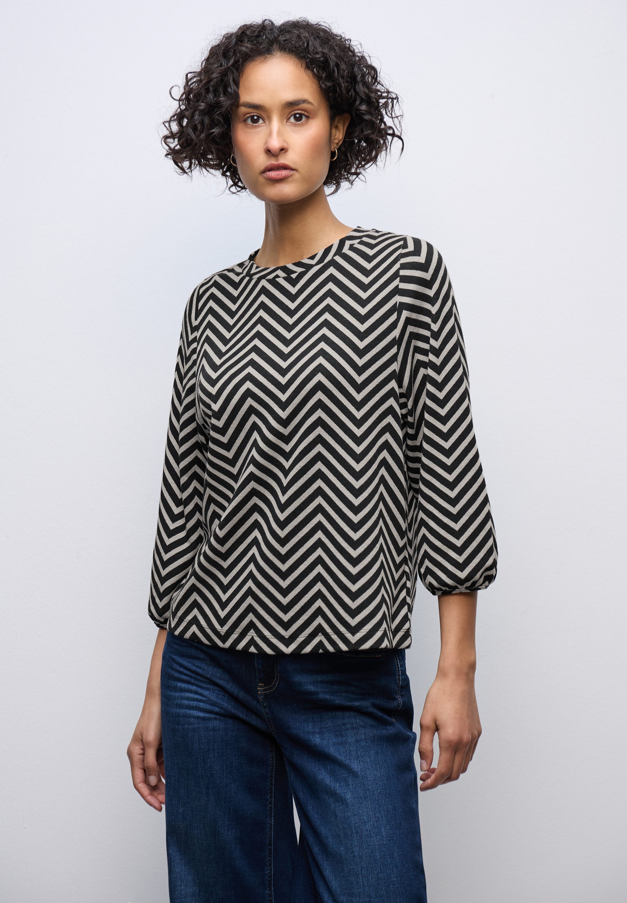 STREET ONE 3/4-Arm-Shirt mit 3/4 Ärmeln günstig online kaufen