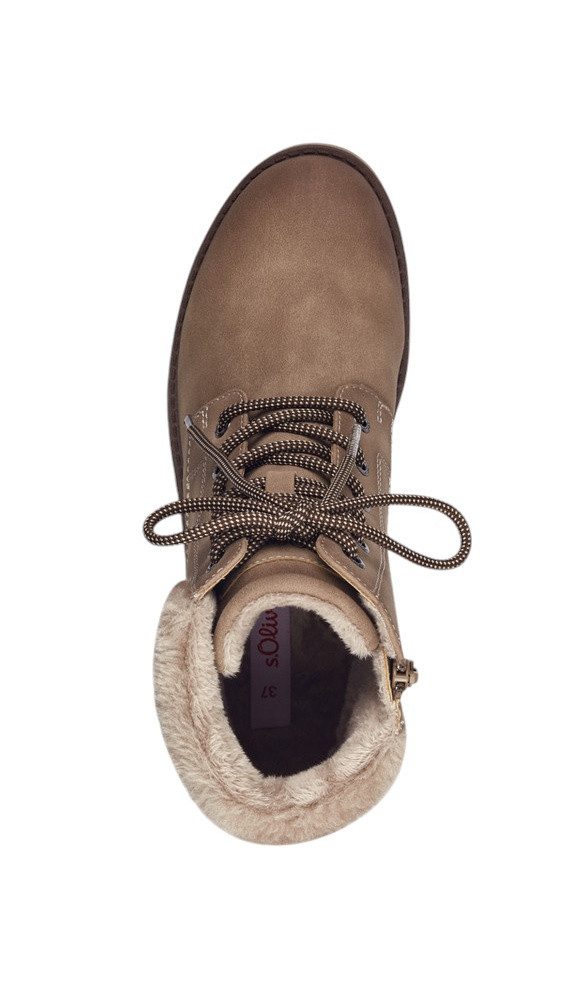 s.Oliver 5-26227-43-324- mit Innenfutter und seitlichen Reissverschluss Winterstiefel – Bild 2 von 5