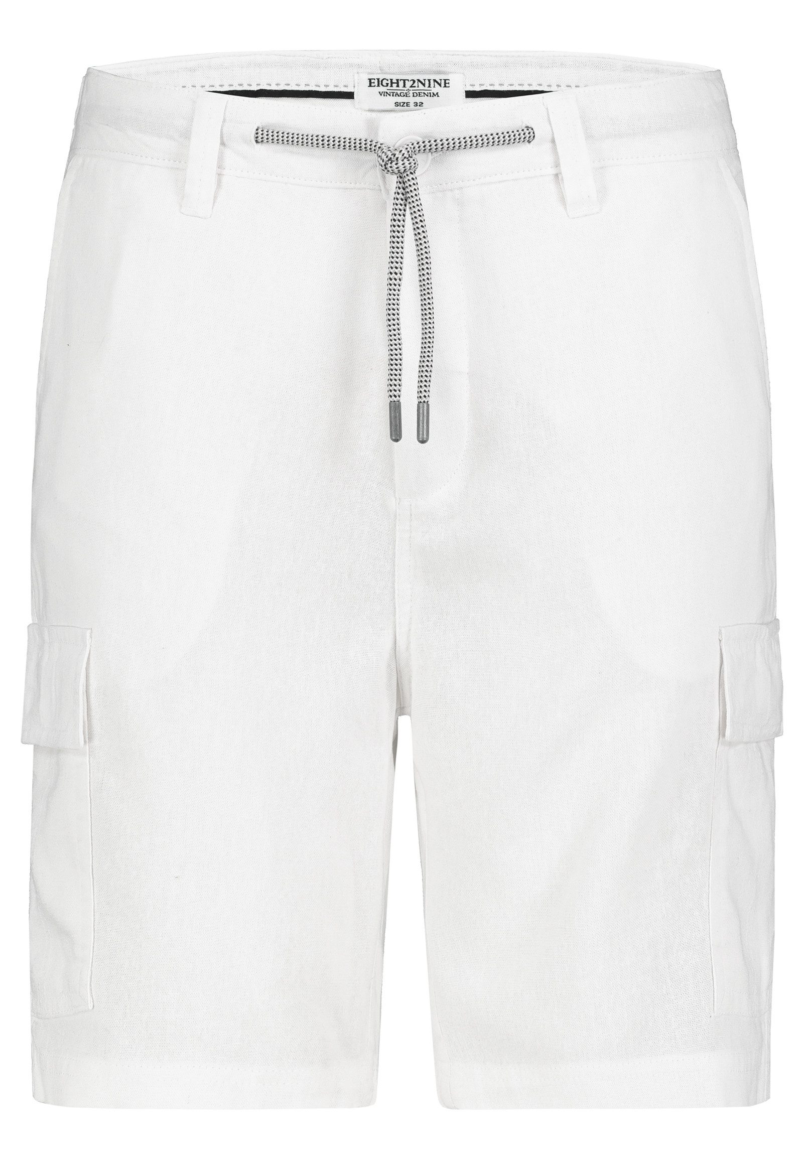 Eight2Nine Cargoshorts Vintage-Style Leinen Bermuda mit günstig online kaufen