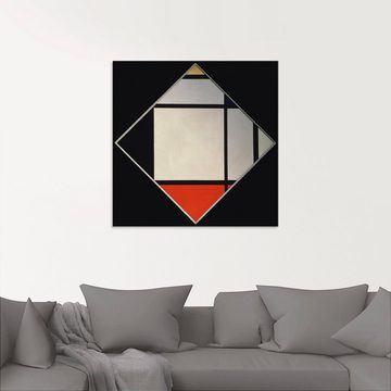 Artland Glasbild Rhombus II., Muster (1 St), in verschiedenen Größen