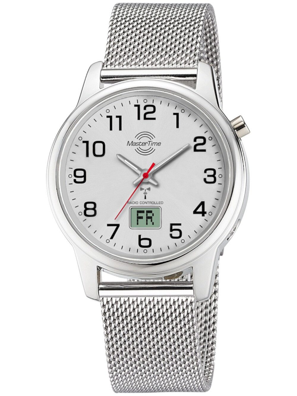 MASTER TIME Quarzuhr Master Time MTLA-101001-42M Damenuhr Funk Lady Line 35mm 3ATM Master Time MTLA-101001-42M Damenuhr Funk Lady Line 35mm 3ATM