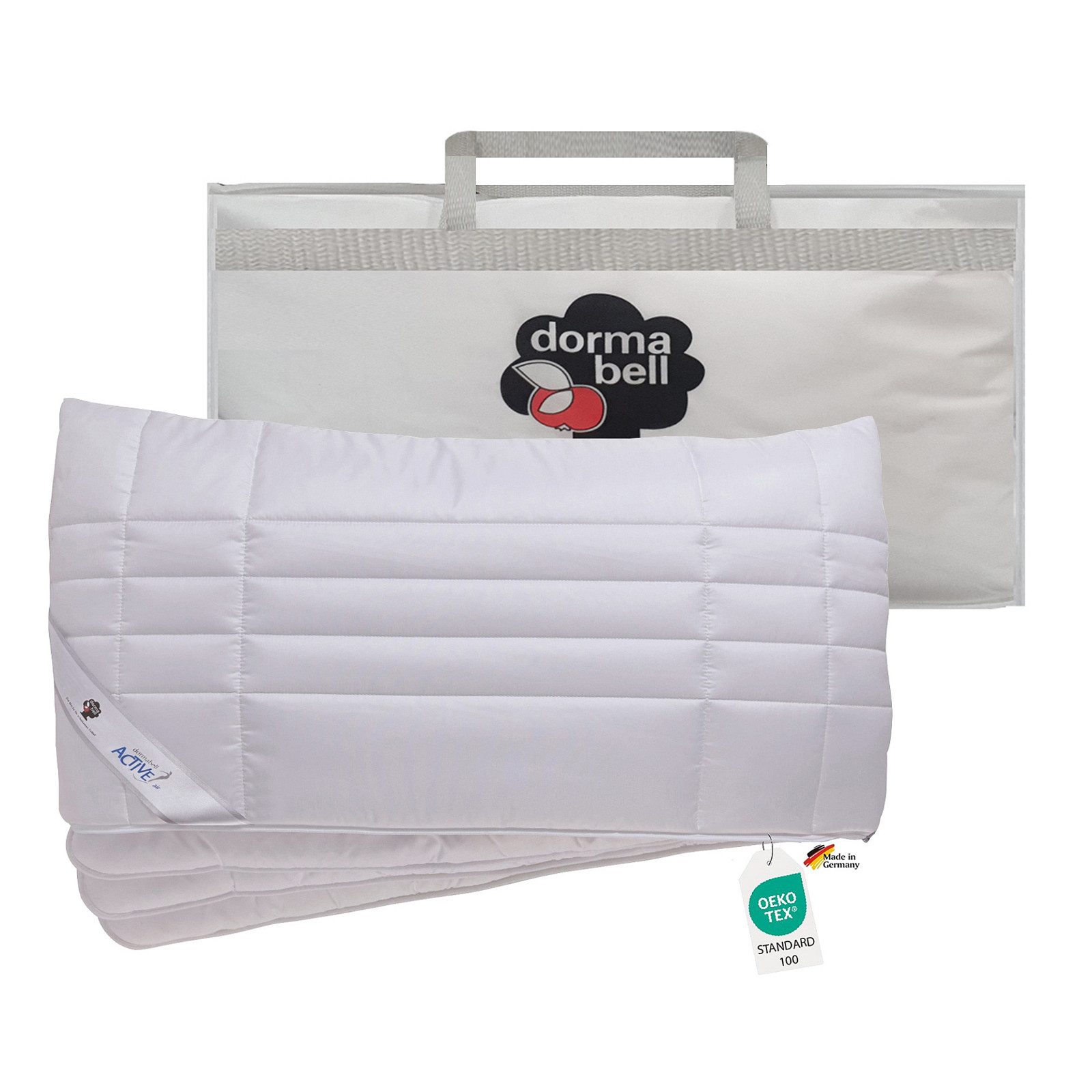 Dormabell Kunstfaserkopfkissen Dormabell Active air - Faser Kopfkissen Funk günstig online kaufen