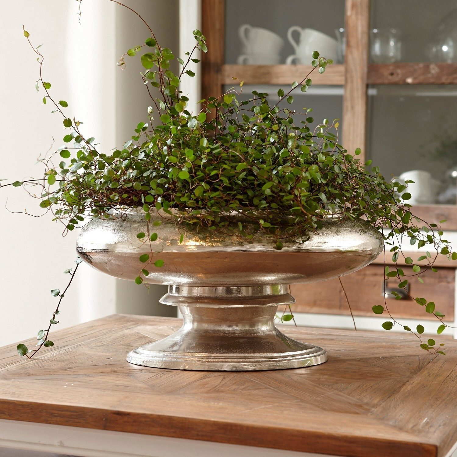 Mirabeau Tischvase Vase Loyère antiksilber