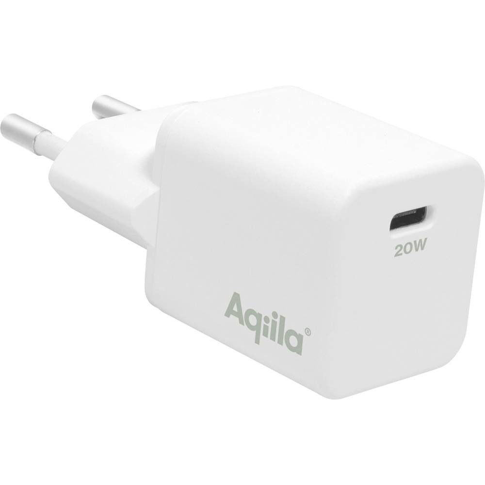 Aqiila UCB-C Steckerlader 20W 1x USB-C AQWCW1PBI20W898 USB-Ladegerät