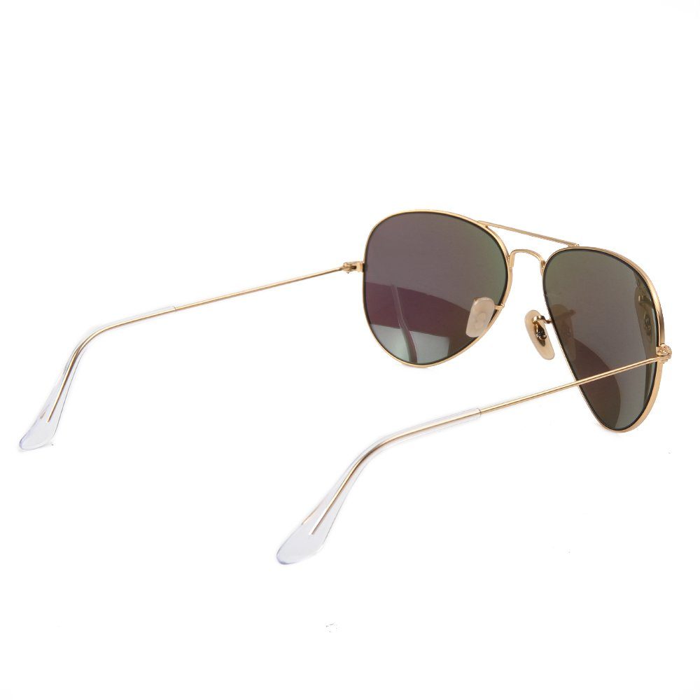 Ray-Ban Sonnenbrille Ray-Ban Aviator Large RB3025 112/19 Gold Green Mirrored