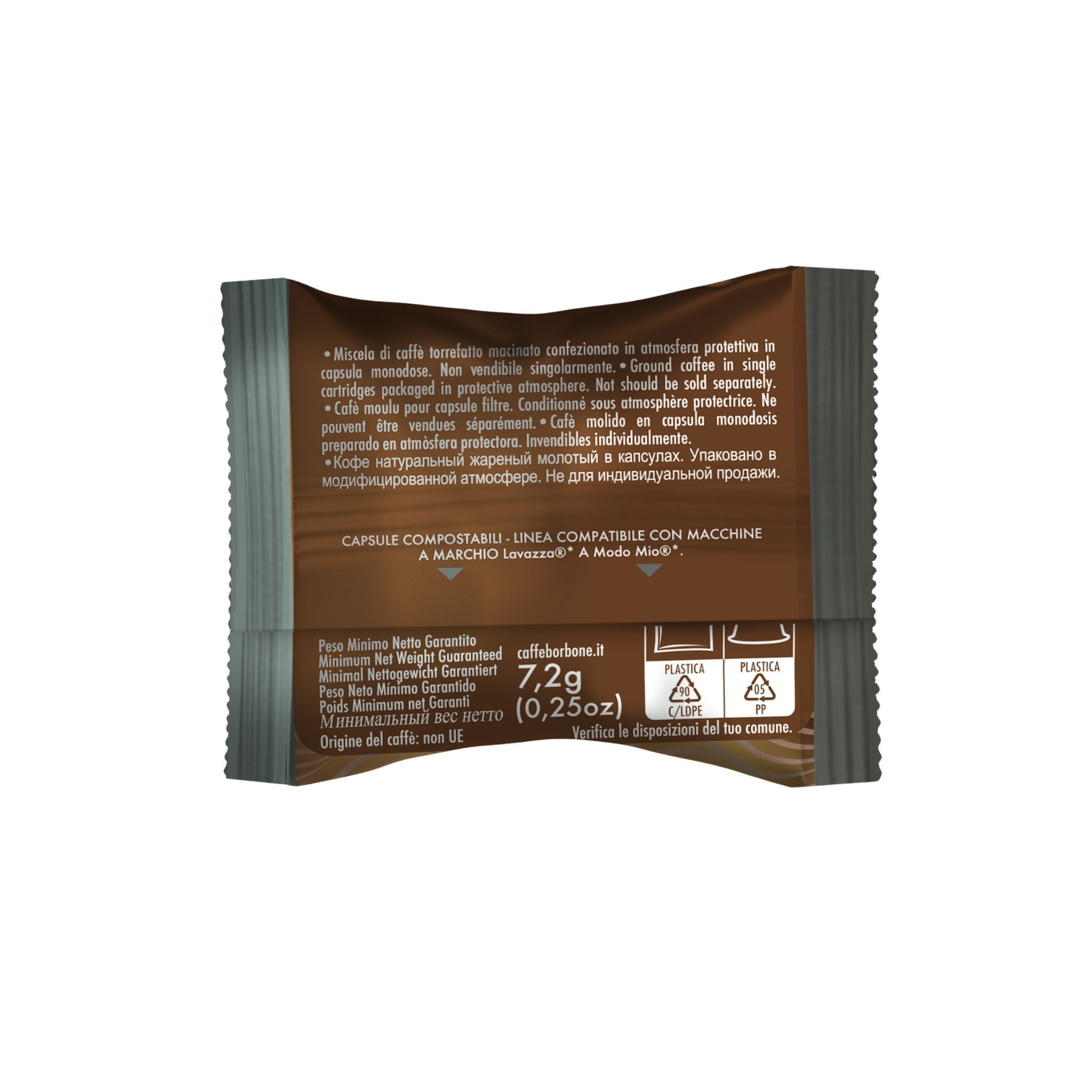 Caffè Borbone Kaffee Caffè Borbone Don Carlo Kaffeekapseln Nera 100x Kapseln, (schwarze Mischung, Kompatibel mit Lavazza®* A Modo Mio)