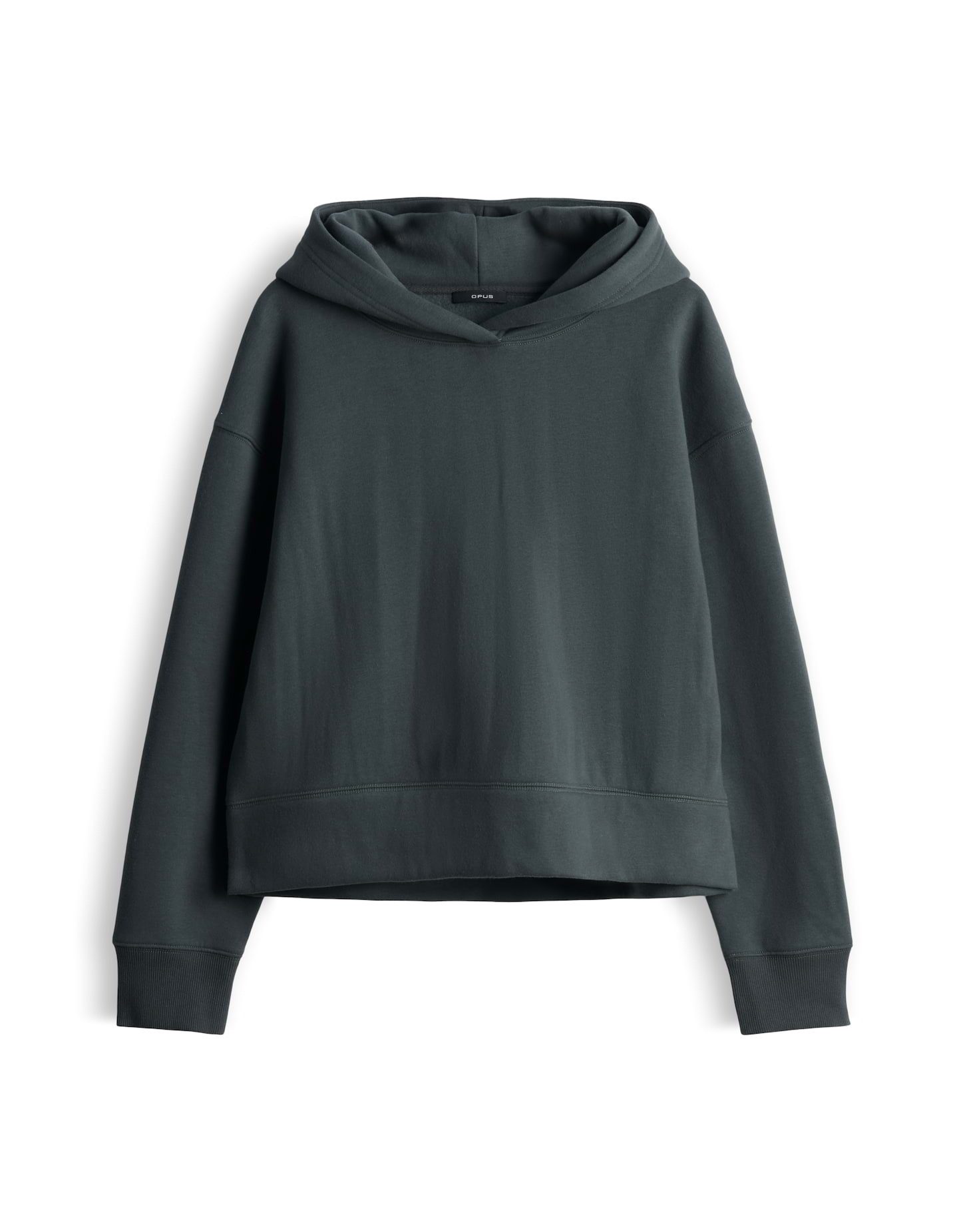 OPUS Hoodie GART SLIT aus weicher Sweatware Kapuze, innen weich angeraut, Schlitze in den Seiten – Bild 2 von 5