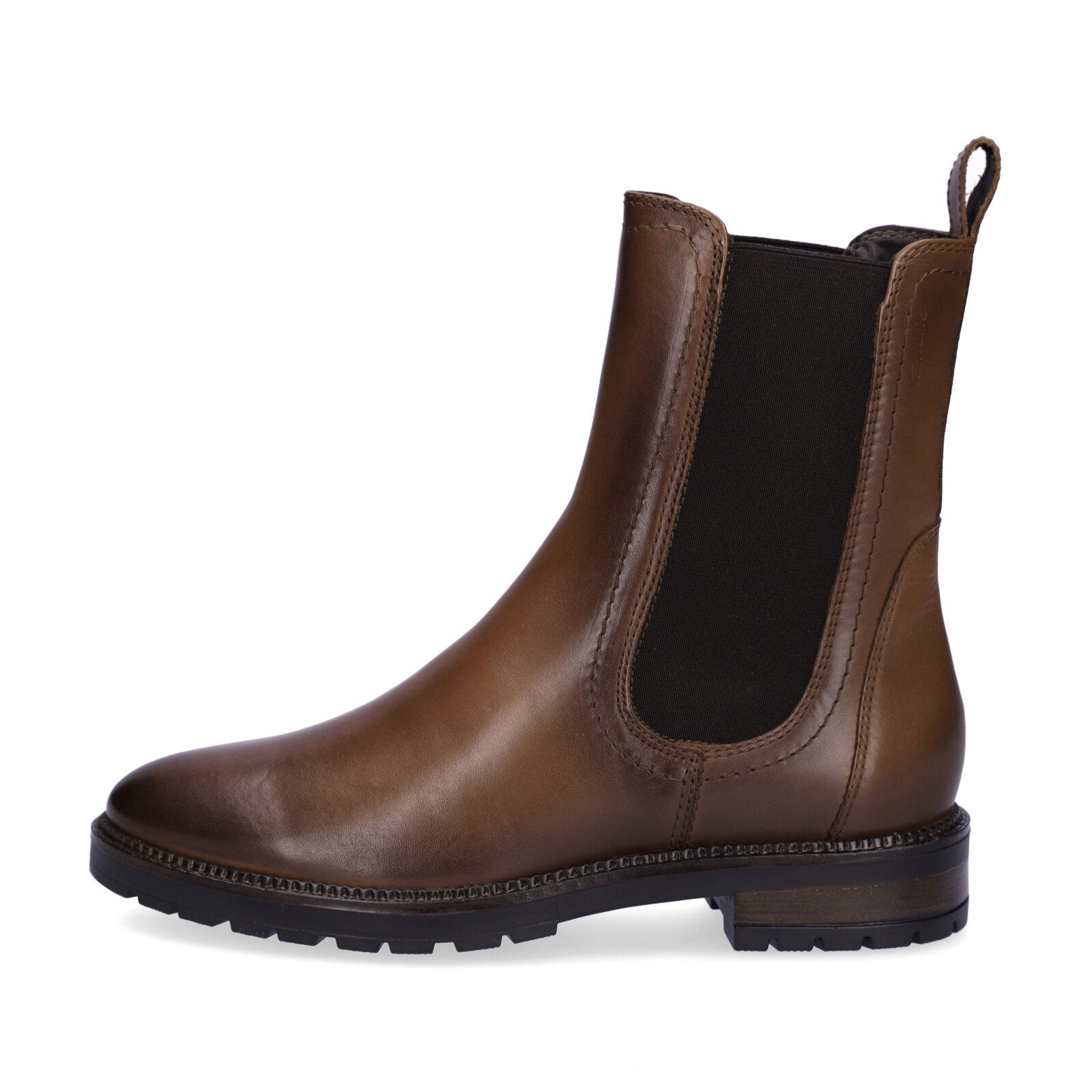 Tamaris Tamaris Chelsea braun Damen Boot Chelseaboots dunkelbraun