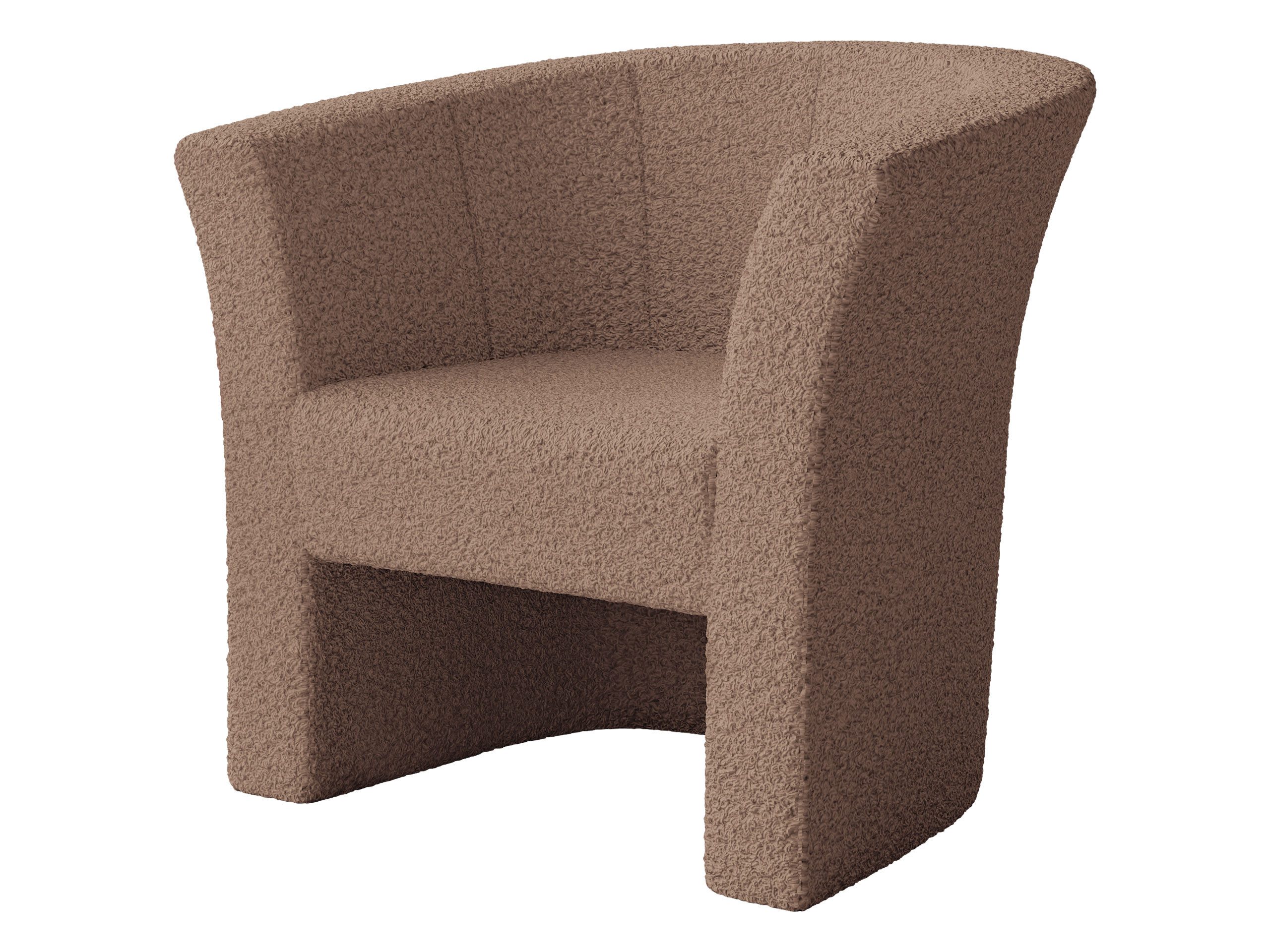 MIRJAN24 Sessel Niko Boucle, Freistehender, 65x71x76 cm