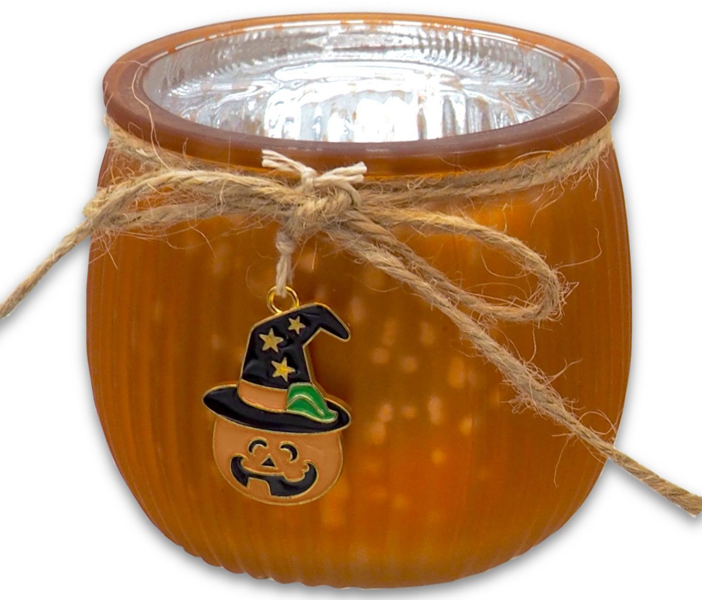 ZauberDeko Windlicht Windlicht Kürbishänger Schwarz Orange Weiß Halloween 7 günstig online kaufen