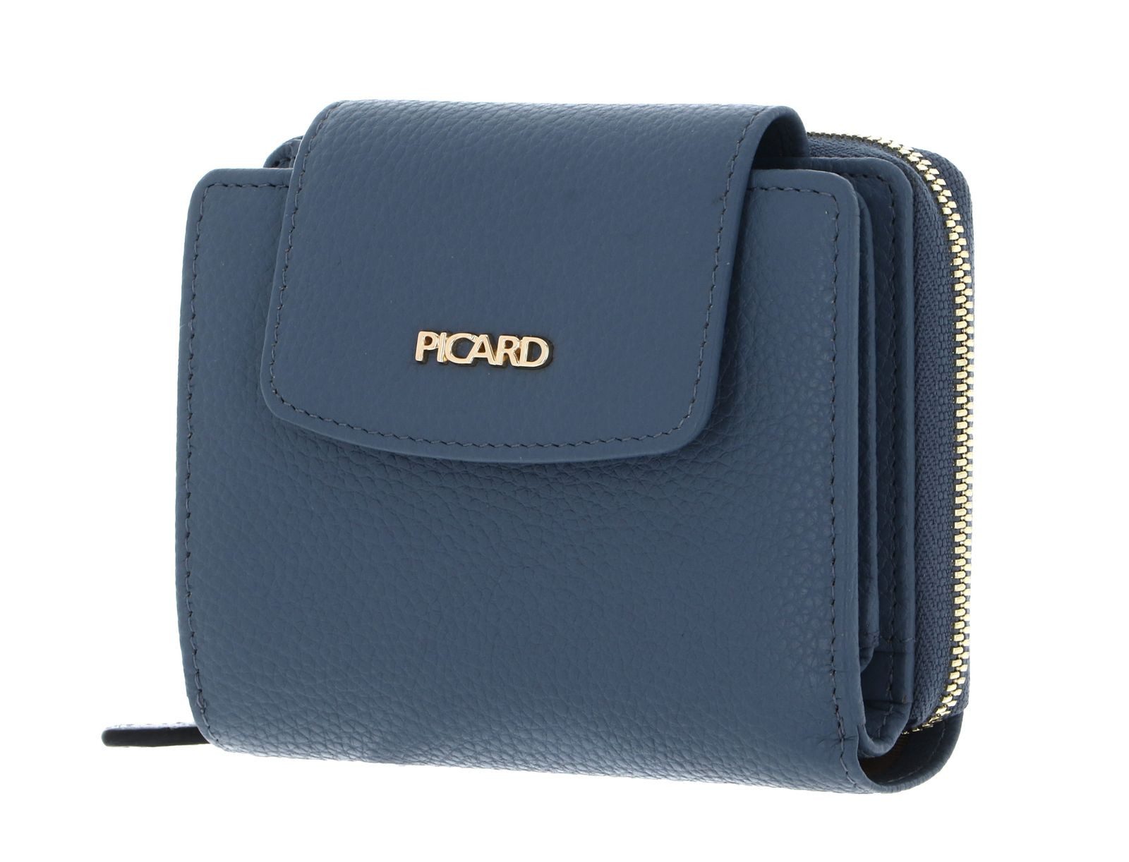 Picard Geldbörse Wallet, aus echtem Rindsleder mit RFID-Blocker Schutz