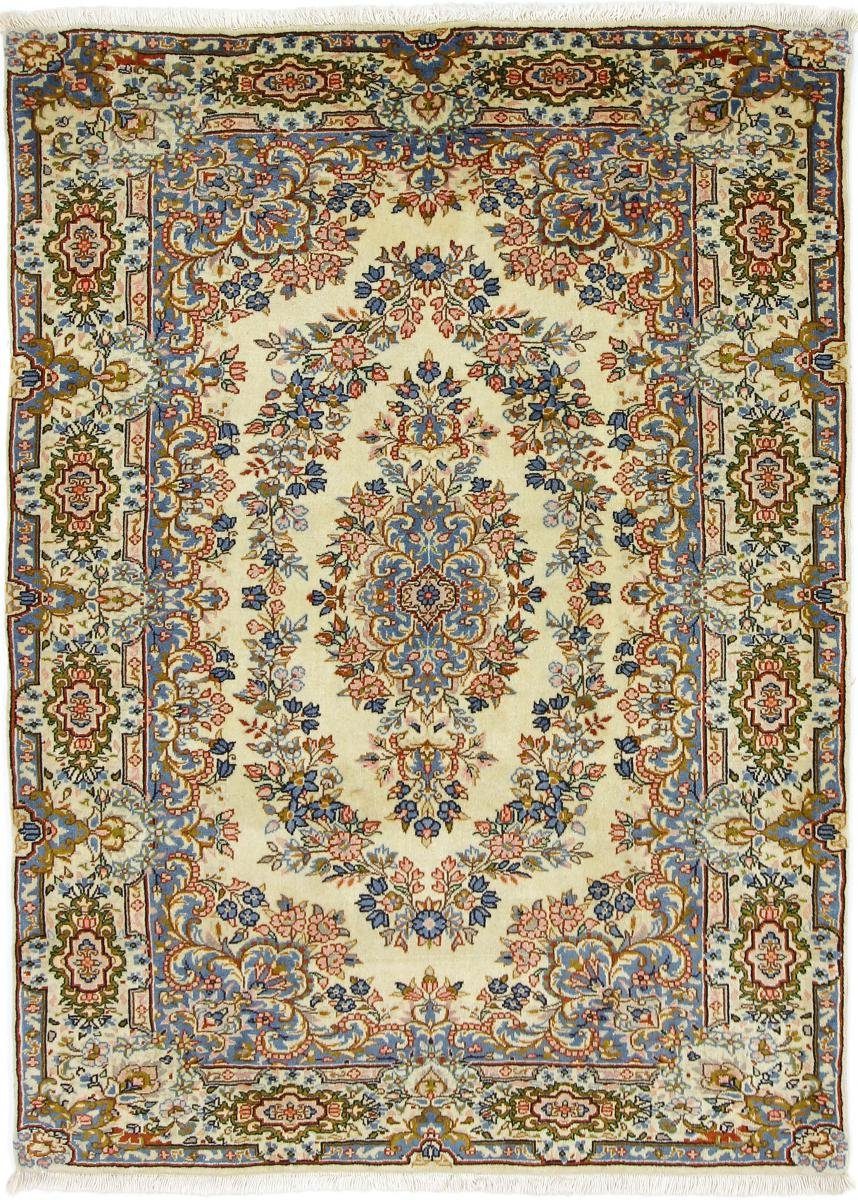 Orientteppich Kerman Lawar 111x149 Handgeknüpfter Orientteppich / Perserteppich, Nain Trading, rechteckig, Höhe: 12 mm