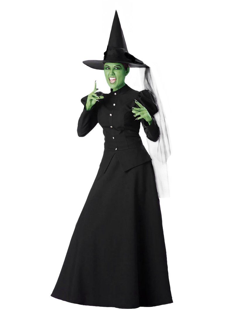 In Character Hexen-Kostüm Wicked Hexenkostüm - Kleid Halloween Kostüm Damen