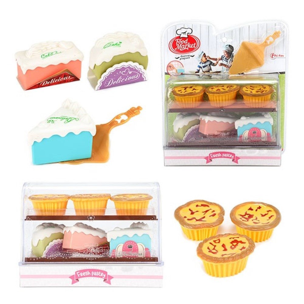 Toi-Toys Spiel Kinder Gebäck Küchen Spielzeug, Kuchen Set