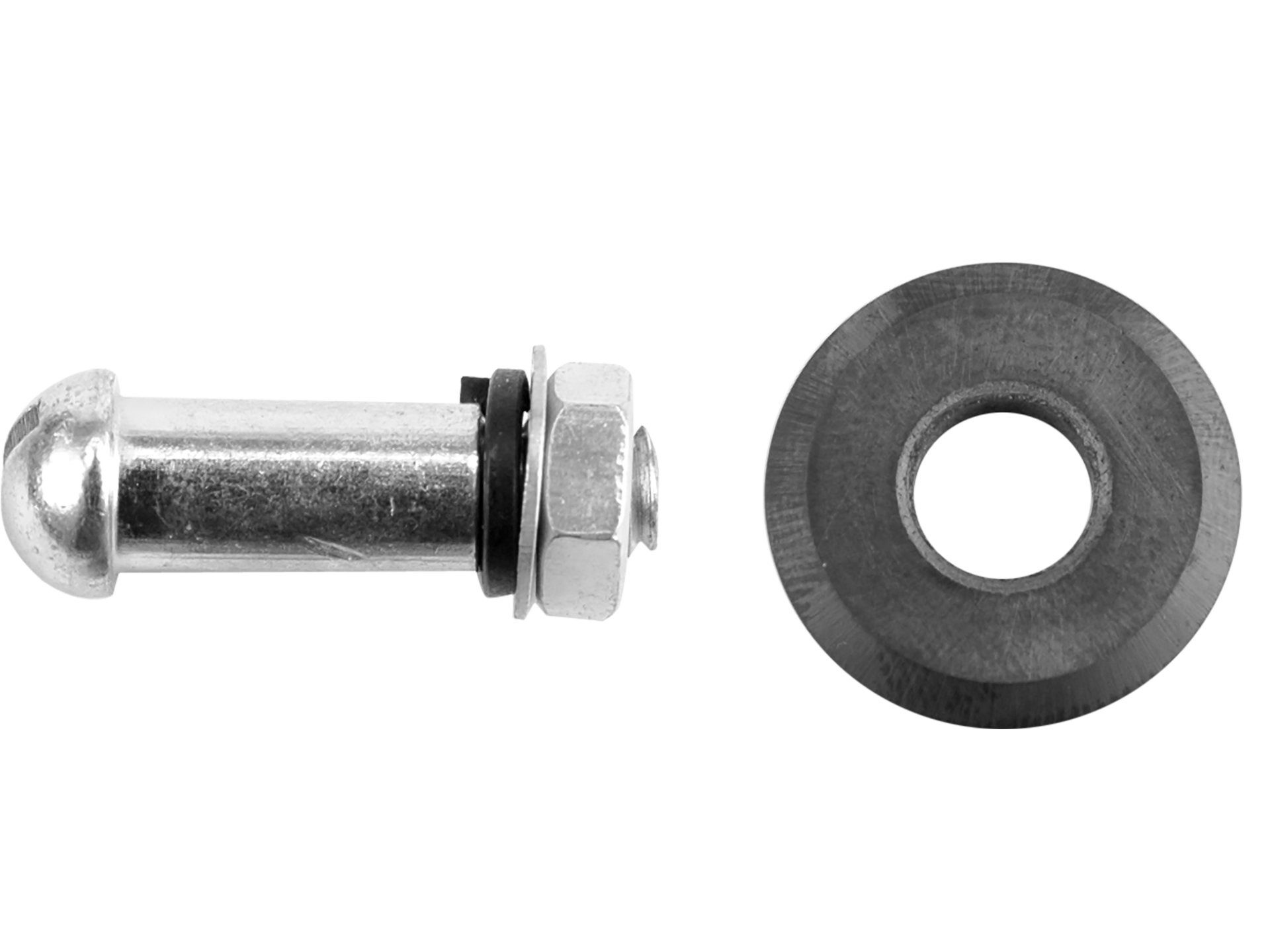 TRIZERATOP manueller Fliesenschneider Schneidrad, Schneidrädchen 15x6x1,5 mm Hartmetall (Wolfram), Schnittlänge max.: 10 mm, Schneidrad, Schneidrädchen 15x6x1,5 mm Hartmetall (Wolfram), Für Flieschneider
