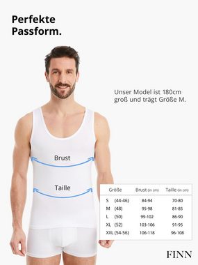 FINN Design Achselhemd Business Unterhemd Tank-Top Herren feiner Micro-Modal Stoff, maximaler Tragekomfort