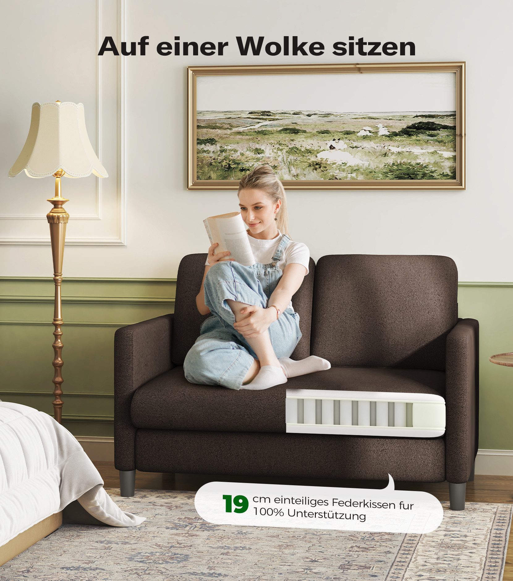 Vesgantti Sofa 3/2 Sitzer Sofa Gästesofa günstig online kaufen