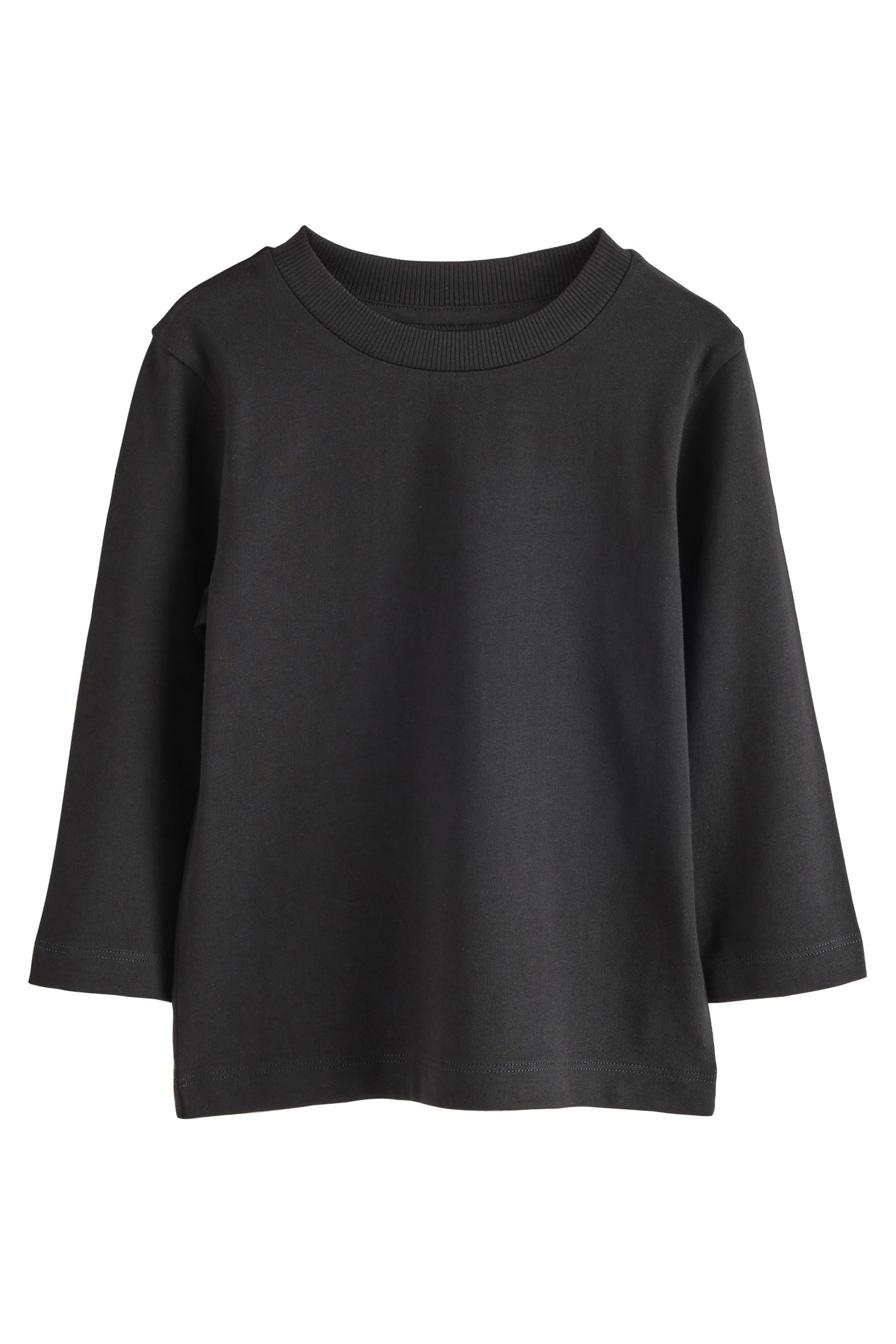 Next Langarmshirt Einfarbiges Shirt (1-tlg)