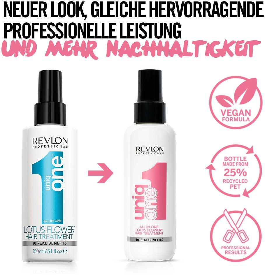 In Uniqone One Hair Leave-in All Pflege Treatment Lotus PROFESSIONAL 150ml REVLON