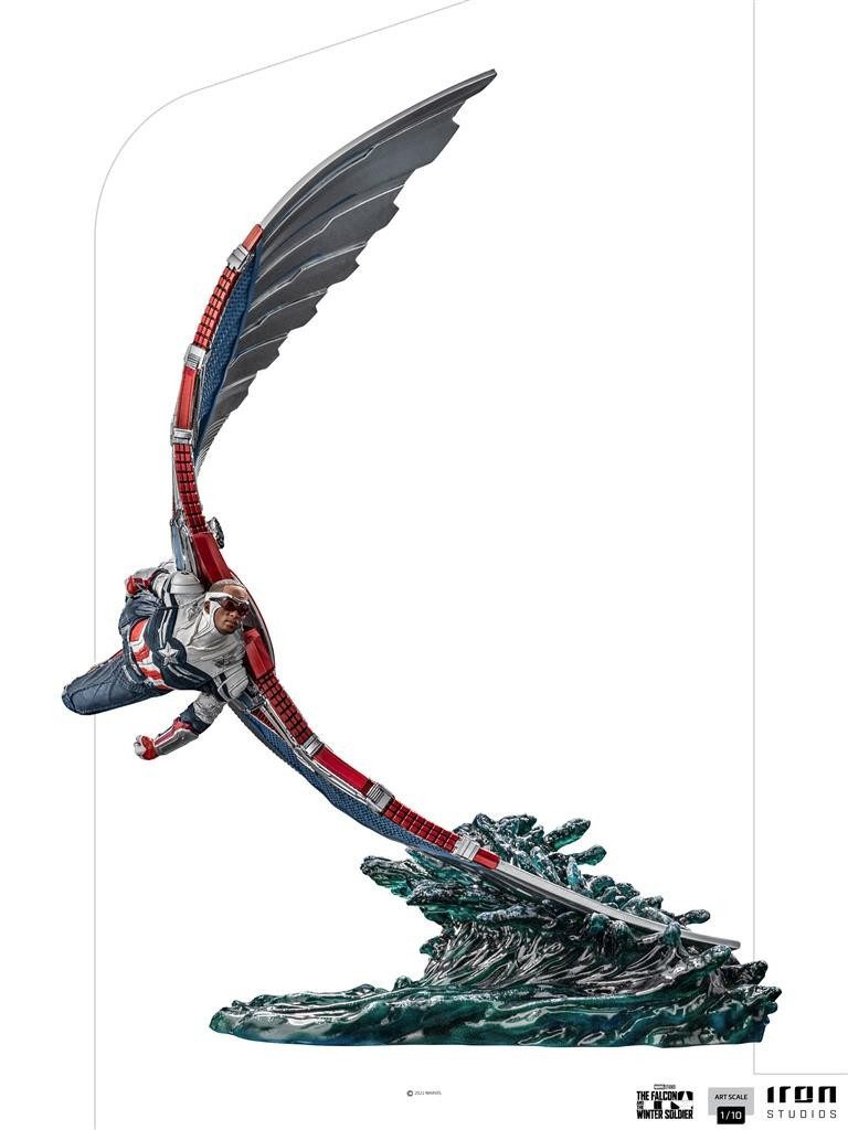 Iron Studios Merchandise-Figur Captain America Sam Wilson Deluxe - The Falcon and the Winter