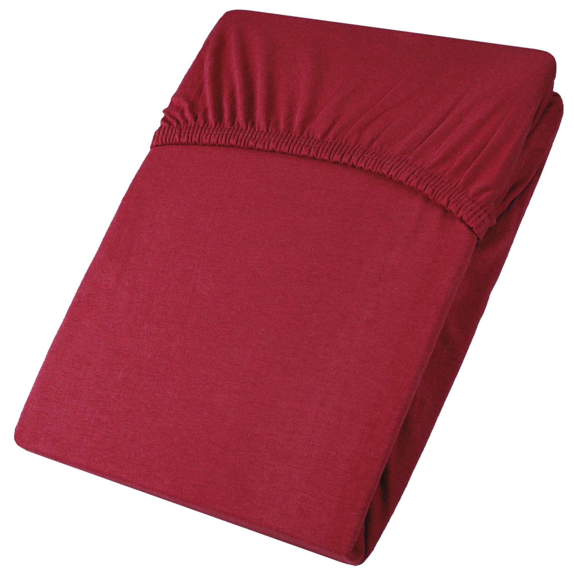 aqua-textil Spannbettlaken Viana Spannbetttuch Jersey 90x200-100x200cm günstig online kaufen