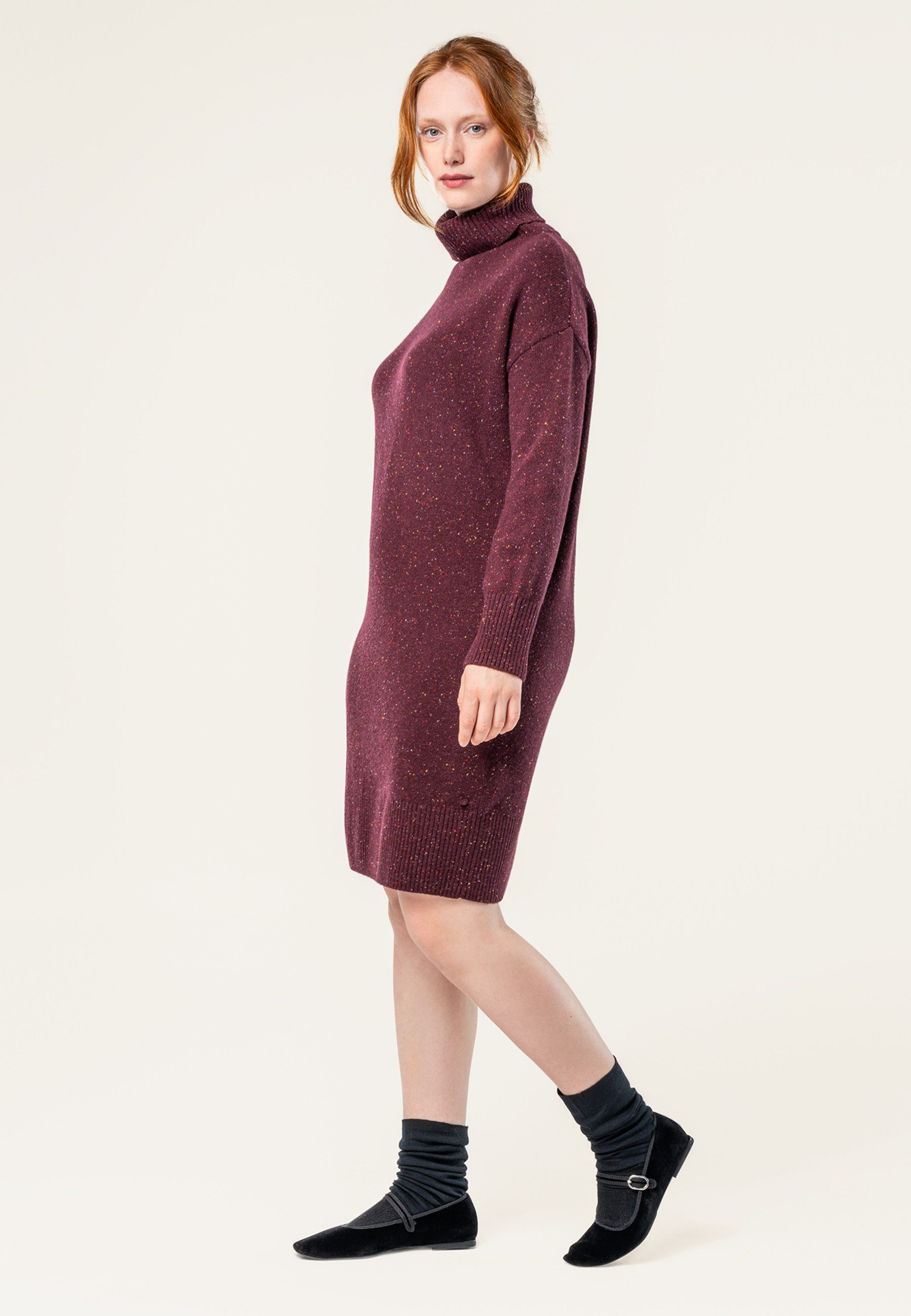 LIVING CRAFTS Midikleid PACIFICA GOTS zertifiziert